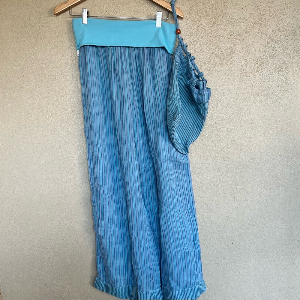 NWOT Ride With Me Striped Trousers with pouch included - Picture 5 of 12